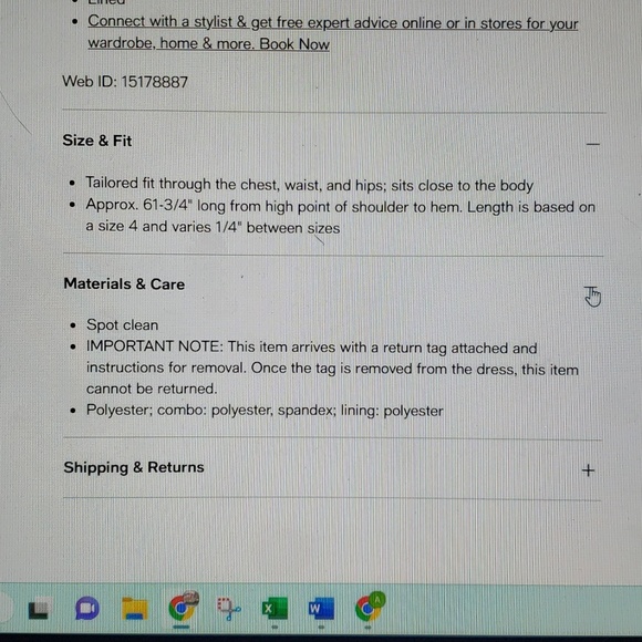 Betsy & Adam sequin gown, Size 6. Worn once - Picture 3 of 12